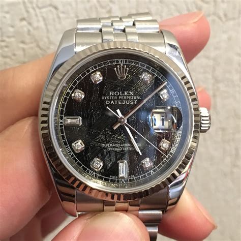 rolex daydate meteorite|Rolex meteorite dial datejust.